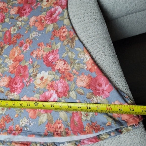 LuLaRoe Oversized Floral Perfect Tee XXS - Picture 8 of 11